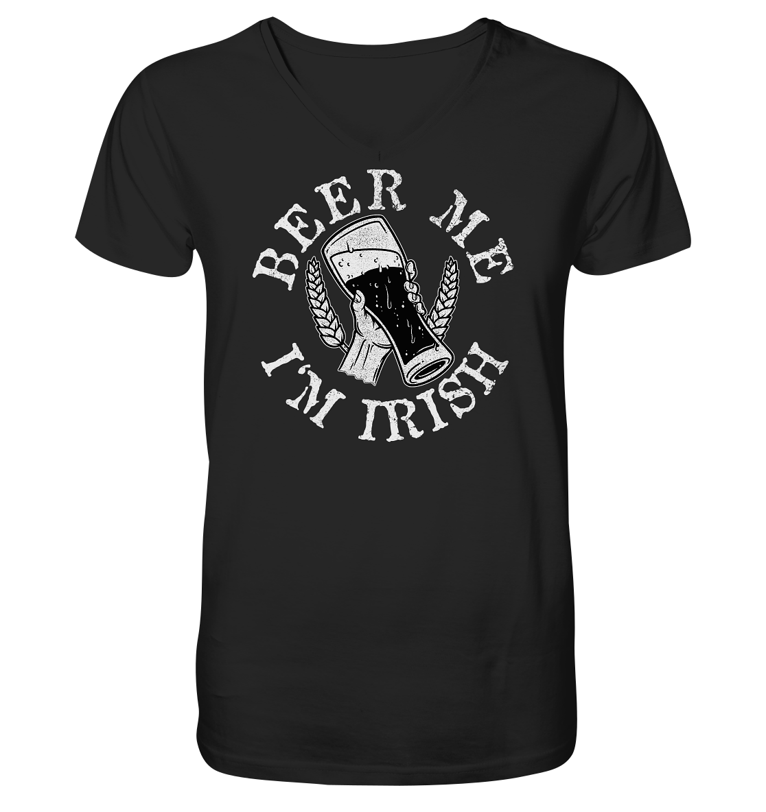 Beer Me "I'm Irish" - V-Neck Shirt