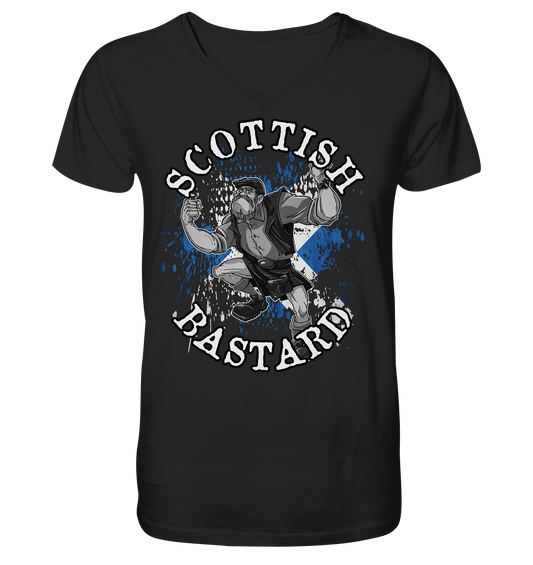 "Scottish Bastard" - V-Neck Shirt