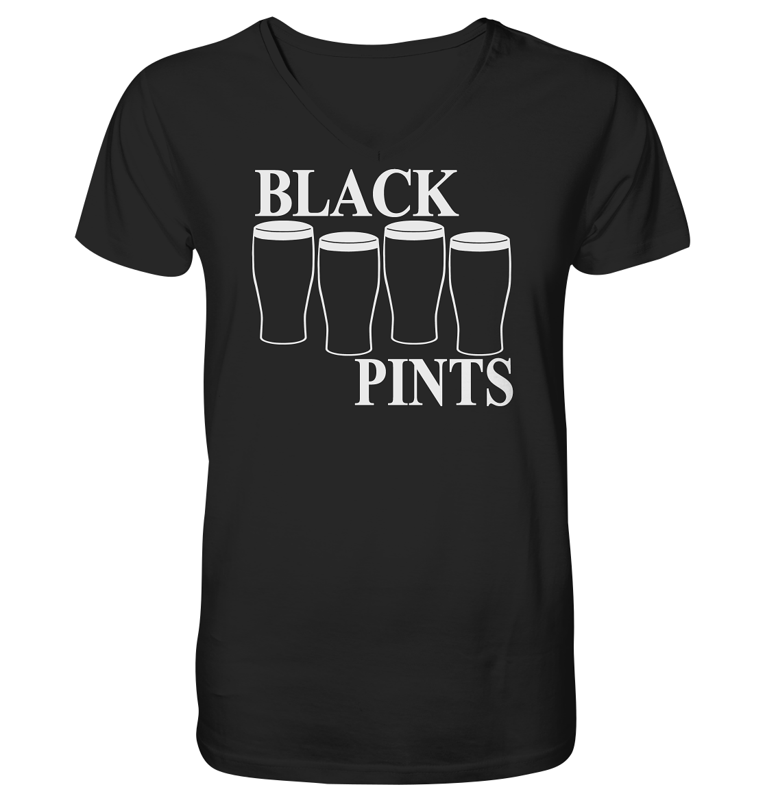 Black Pints - V-Neck Shirt