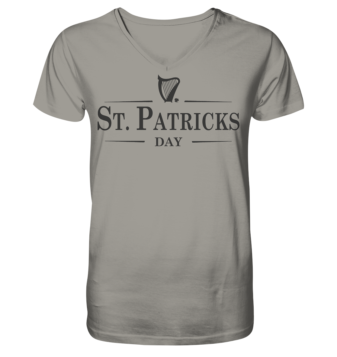 St. Patricks Day "Stout" - V-Neck Shirt
