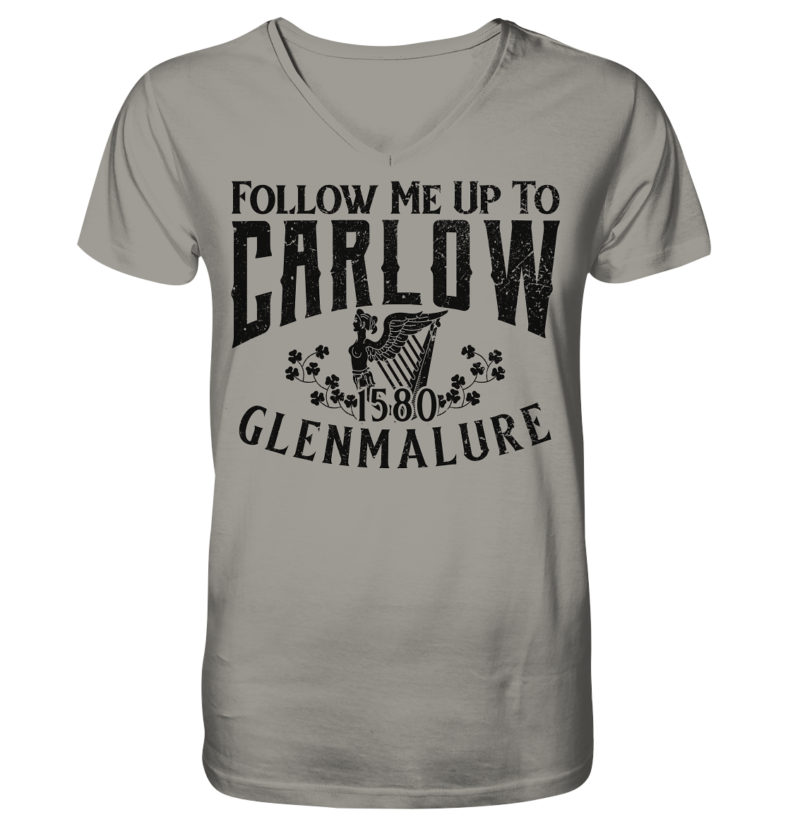 Follow Me Up To Carlow - V-Neck Shirt