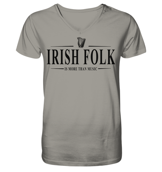 Irish Folk "Is More Than Music" - V-Neck Shirt