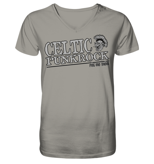 Póg Mo Thóin Streetwear "Celtic Punkrock" - V-Neck Shirt