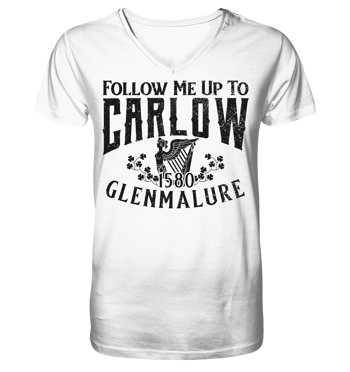 Follow Me Up To Carlow - V-Neck Shirt